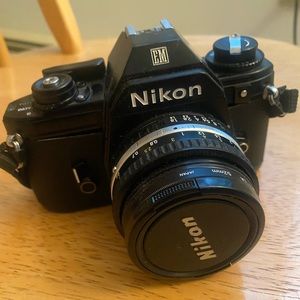 Nikon EM SLR camera